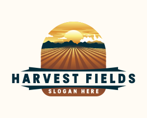 Farm Agriculture Field logo design