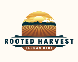 Farm Agriculture Field logo design