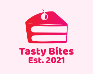 Cherry Cake Slice logo
