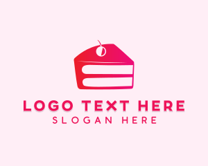 Cherry Cake Slice logo