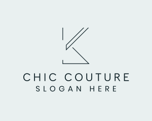 High Fashion Tailoring logo design