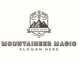 Mountain Hiker Summit logo design