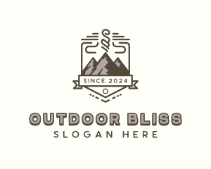 Mountain Hiker Summit logo design