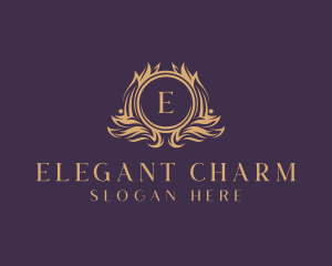 Elegant Wedding Event logo design