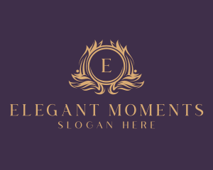 Elegant Wedding Event logo design