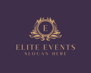 Elegant Wedding Event logo design