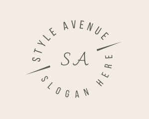 Fashion Brand Stylist logo design