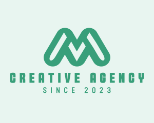 Creative Agency Letter M logo