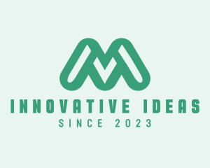 Creative Agency Letter M logo