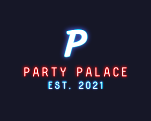 Party Nightclub Neon  logo design