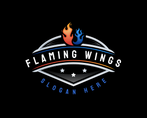 Cool Heat Ventilation logo design