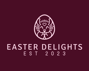 EasterEgg Rabbit  logo design