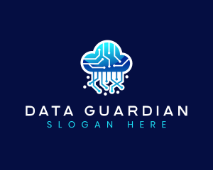 Cloud Data Programming logo design