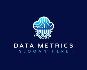 Cloud Data Programming logo design