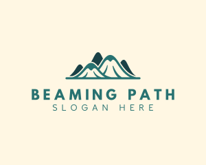 Outdoor Mountain Trekking logo design