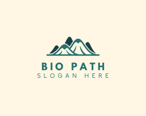 Outdoor Mountain Trekking logo design