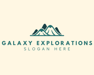 Outdoor Mountain Trekking logo design