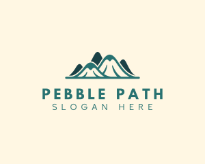 Outdoor Mountain Trekking logo design