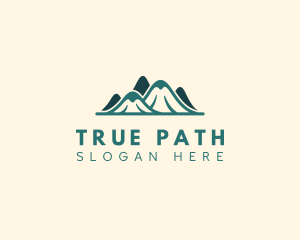 Outdoor Mountain Trekking logo design