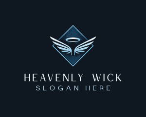 Christian Halo Wing logo design