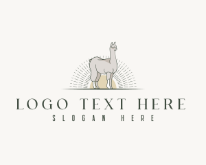 Wildlife Zoo Llama logo