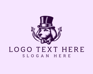 Top Hat Dog Ribbon logo