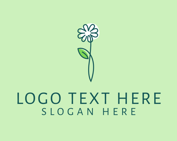Flowering logo example 3