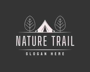 Nature Outdoor Trekking logo design