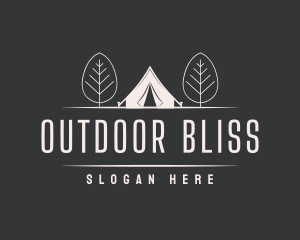 Nature Outdoor Trekking logo design