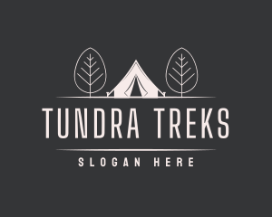 Nature Outdoor Trekking logo design