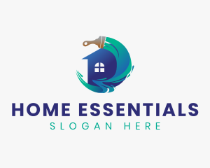 Home Painting Renovation logo design