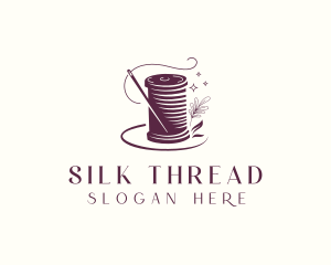 Needlecraft Thread Sewing logo design