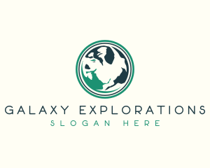 Global Earth Sphere logo design