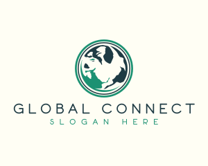Global Earth Sphere logo