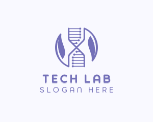 DNA Leaf Biotech logo design