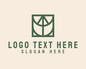 Geometric Sail Boat logo