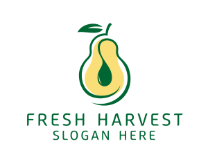 Avocado Fruit Farm logo design