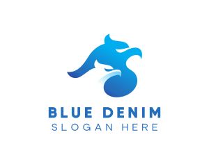 Blue Bird Aviary logo design