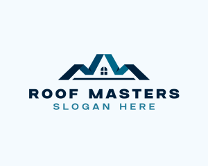 Roofing Renovation Repair logo design