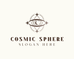 Cosmic Spiritual Eye logo design