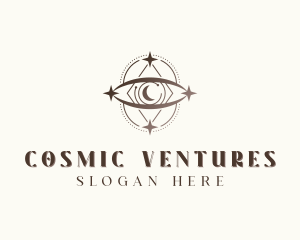 Cosmic Spiritual Eye logo design