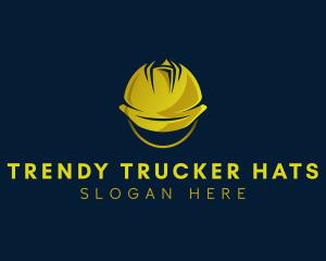 Engineer Hard Hat logo design