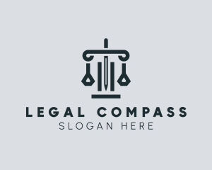 Column Law Justice logo