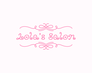 Feminine Fashion Salon logo design