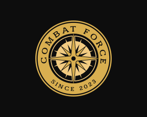 Compass Navigation Exploration Logo