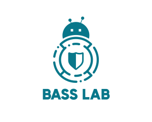 Bug Bot Antivirus logo design