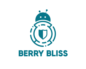 Bug Bot Antivirus logo design