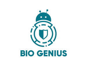 Bug Bot Antivirus logo design