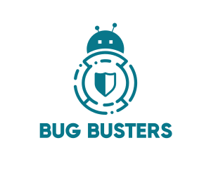 Bug Bot Antivirus logo design