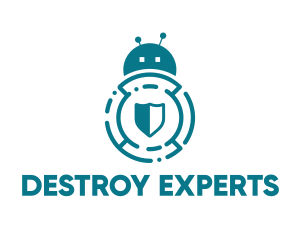 Bug Bot Antivirus logo design